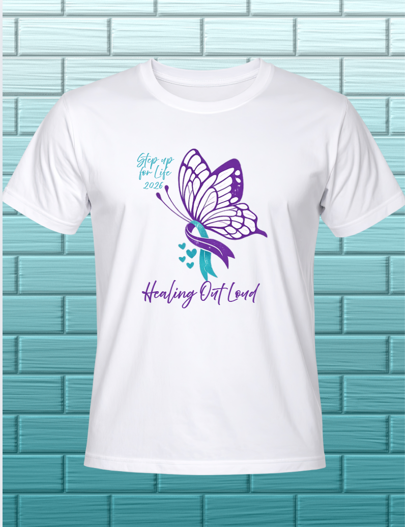 Step Up for Life 2026 Fundraiser T-shirt