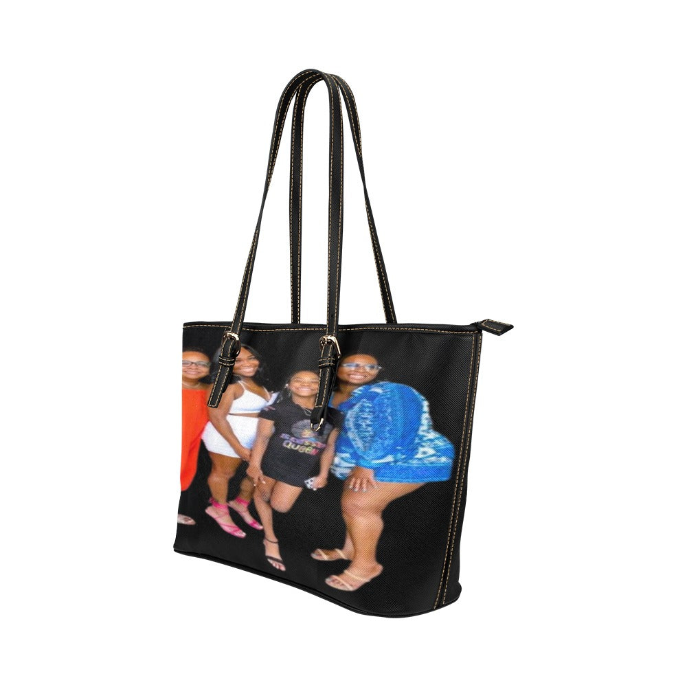 Custom Tote Bag Leather Tote Bag/Large