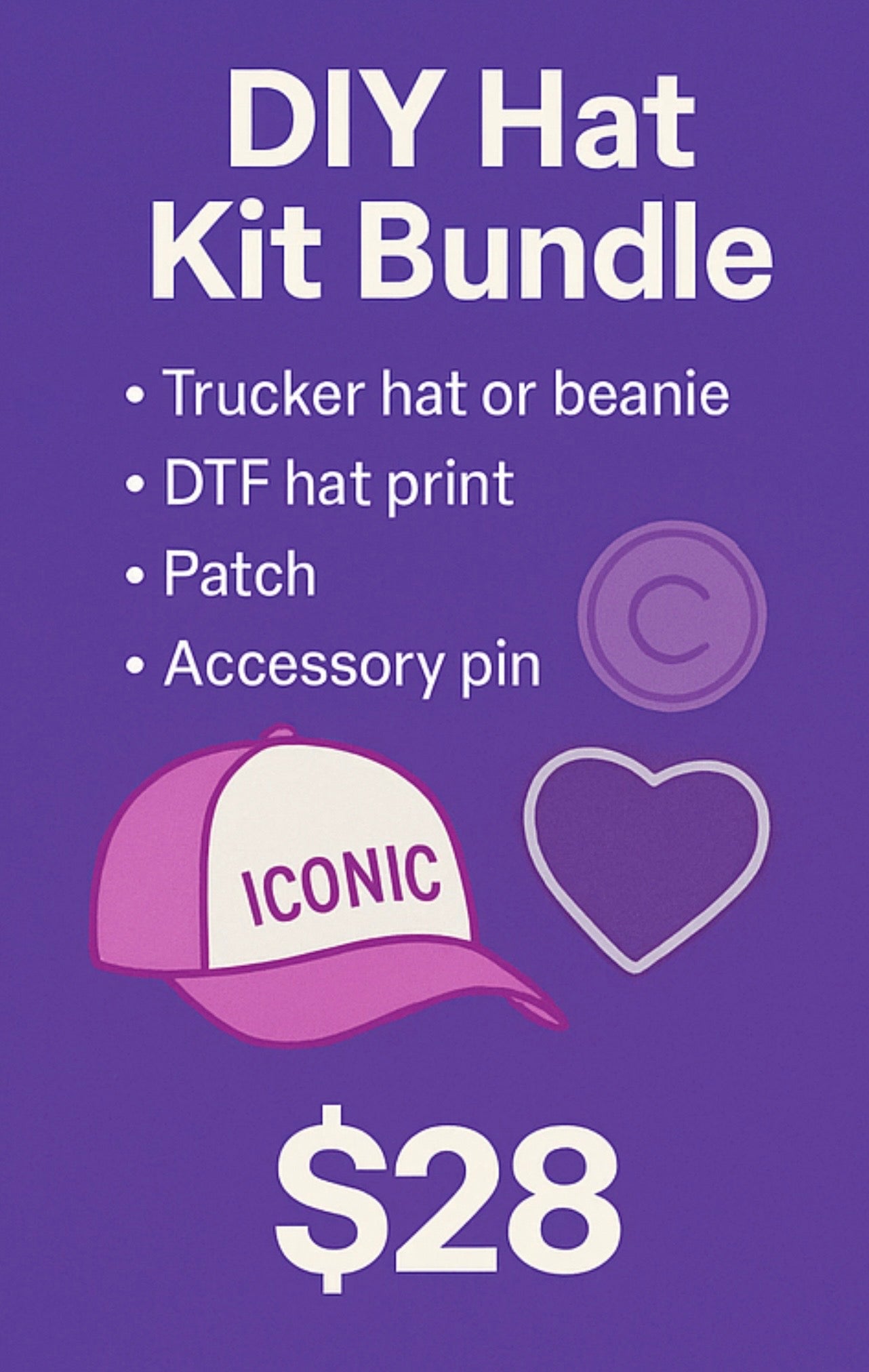 DIY Hat Creator Kit