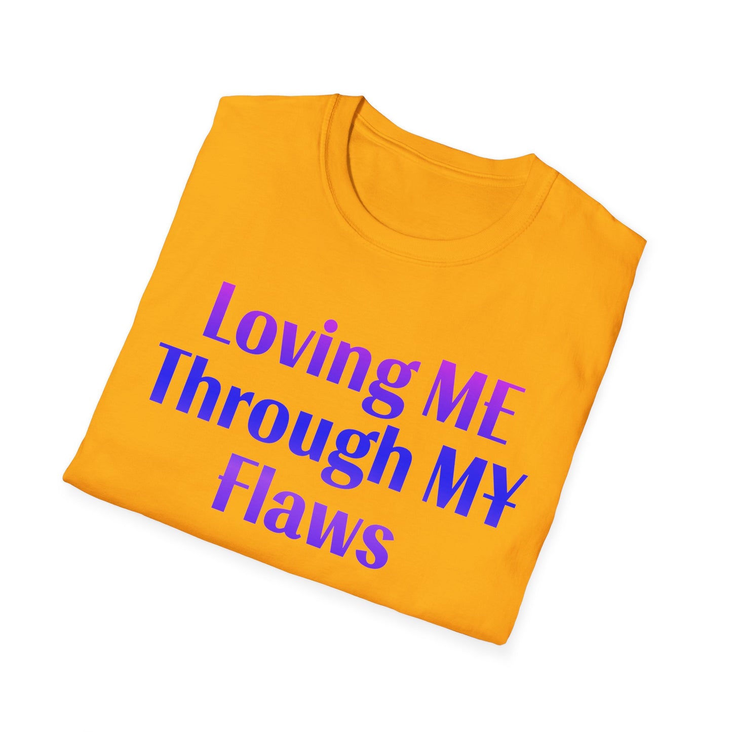 Inspirational Quote T-Shirt - Loving ME Through MY Flaws | Motivational Gift for Self-Love, Mental Health Awareness, Birthday Gift, [...]