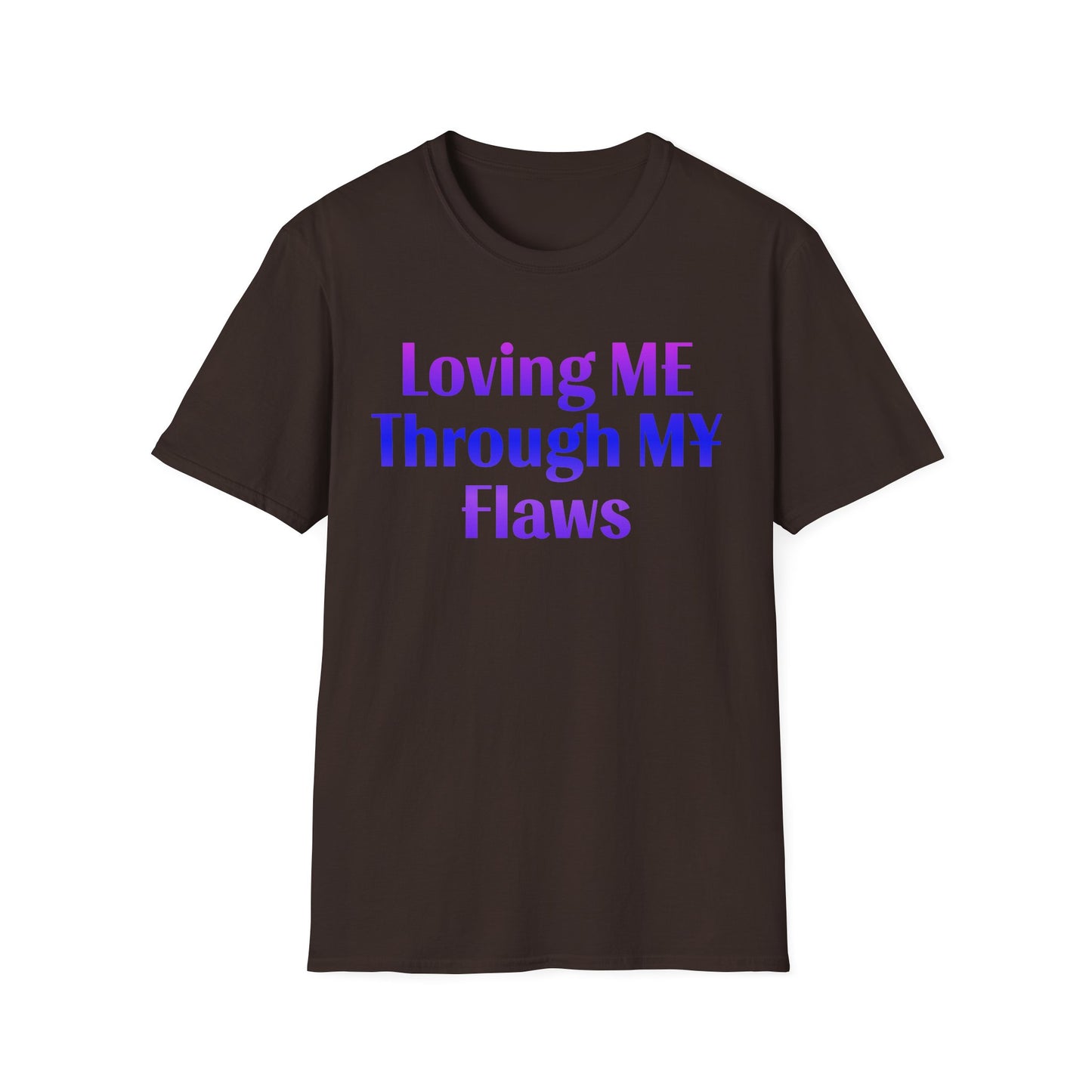 Inspirational Quote T-Shirt - Loving ME Through MY Flaws | Motivational Gift for Self-Love, Mental Health Awareness, Birthday Gift, [...]
