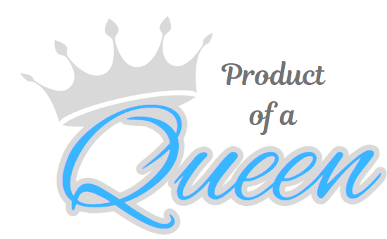 DIGITAL or CUSTOM PRODUCT  "Product of a Queen" Editable Design  Opt 2
