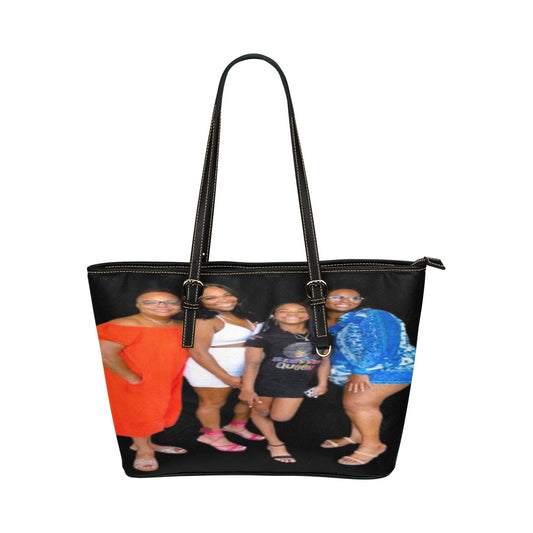 Custom Tote Bag Leather Tote Bag/Large